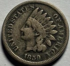 1859 Indian Head Cent — Circulated 🔥 First Year Better Date