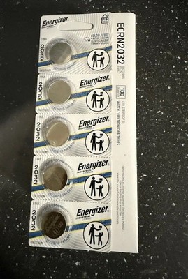 Lot of 1000 Batteries Original Energizer CR2032 3V LITHIUM BATTERY DL2032- -2035
