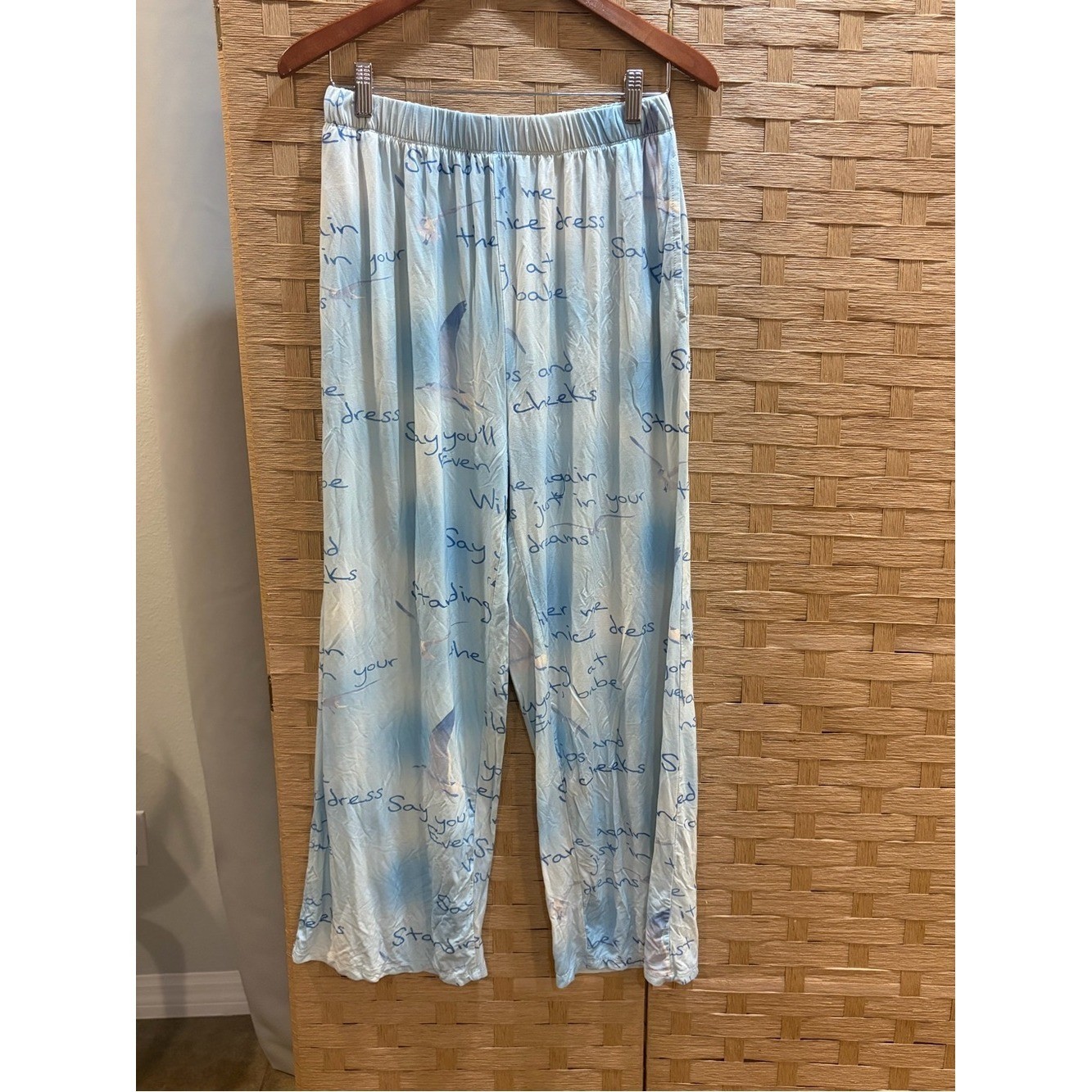Taylor Swift 1989 (Taylor's Version) Official Wildest Dreams Lyric Pajama Pants image 3