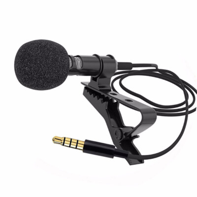 Lavalier Mic Mini Clip-on Ultimate Omnidirectional Portable Wired