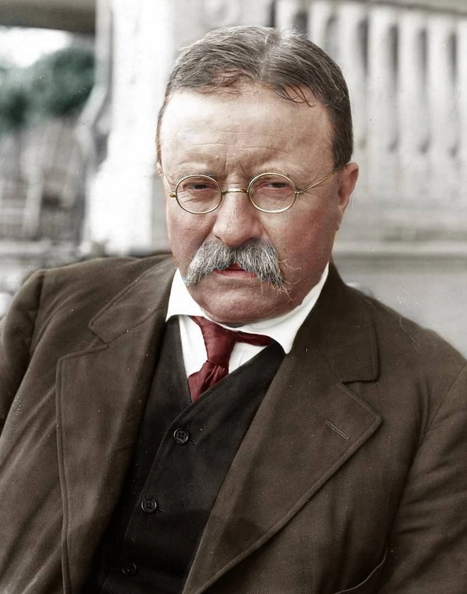 Theodore Roosevelt As A Child In Color