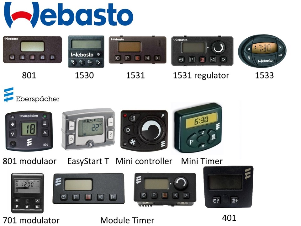 Remote Control for Webasto and Eberspächer Parking Heating Timers | eBay UK