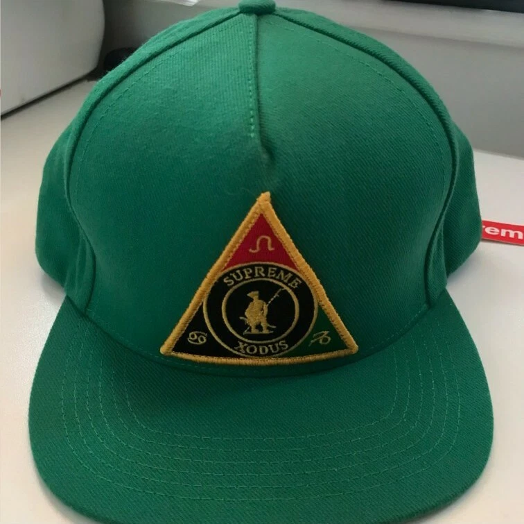 FW12 Supreme Starter Xodus green 5 panel hat cap Very Rare 2012