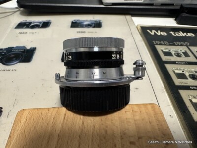 Nikon W Nikkor C 3.5cm 35mm f/2.5 for L39 Black Belt | eBay Nikon W Nikkor C 3.5cm 35mm f/2.5 for L39 Black Belt | eBay