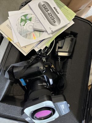 FUJIFILM FUJI S2 PRO 6.17 MP DSLR CAMERA,w NIKON AFS 105mm SB-29s