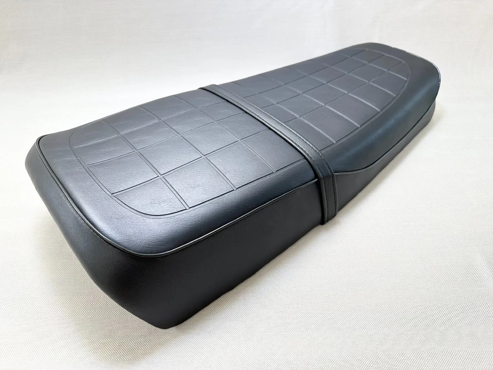 77-81 Suzuki GS550 B C E N Asiento Metal Pan GS550 Motocicleta Estilo Clásico Negro Foto 4 de 4