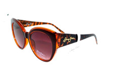 SEAN JOHN SJS2034CE SUNGLASSES Tortoise CAT EYE FULL-RIM PLASTIC 0-0-0 WOMENS