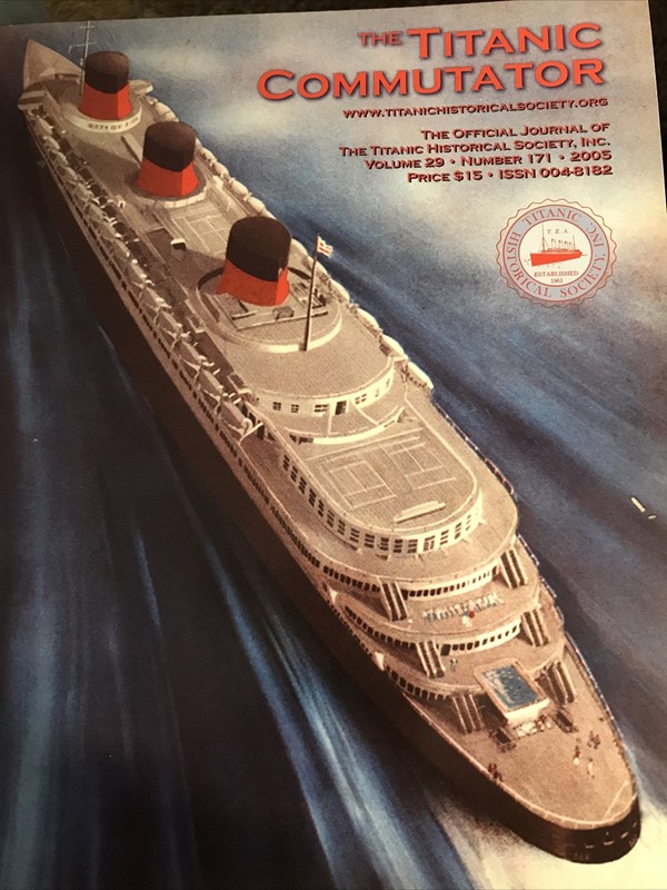 Titanic Commutator Volume 29 Number 171