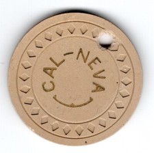 Cal-Neva Lodge $25 Casino Chip, Lake Tahoe NV