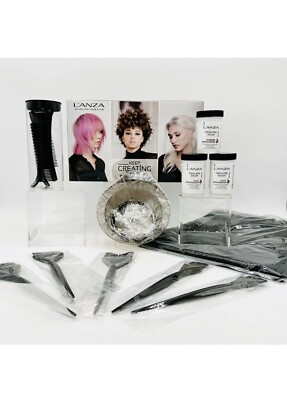 L ANZA Healing Hair Color & Care  Keep Creating  12 Pc Colorist Kit New In Box