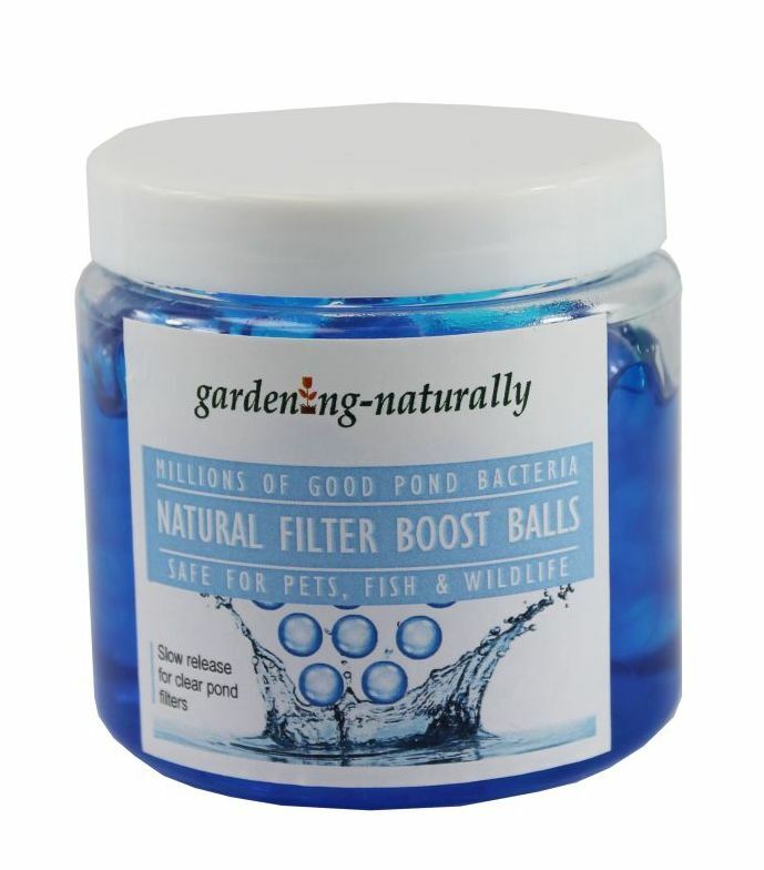 Natural Pond Filter Boost Balls 300ml  Pet, Wildlife and Fish Friendly Cleaner
