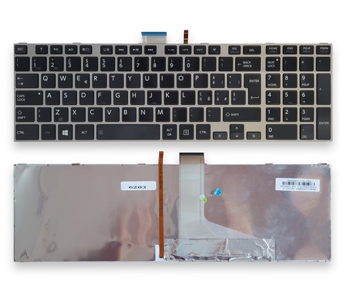 Tastiera ITALIANA compatibile con Toshiba nsk-tvasu 0kn0-zw1it23 9z,n7usu,a0e - Imagen 2 de 6