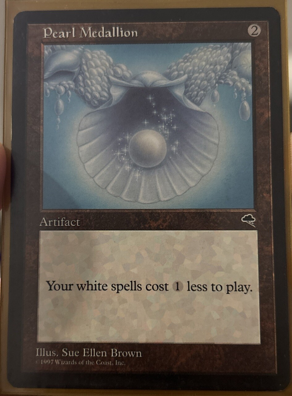 MTG Pearl Medallion Tempest Rare