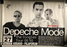 DEPECHE MODE 1998 CONCERT POSTER MILANO FORUM 100x140 LOCANDINA ASSAGO GAHAN