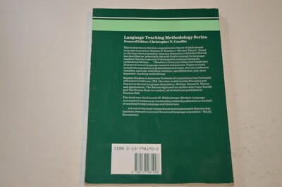 Second Language Acquisition and Learning by Stephen D. Krashen