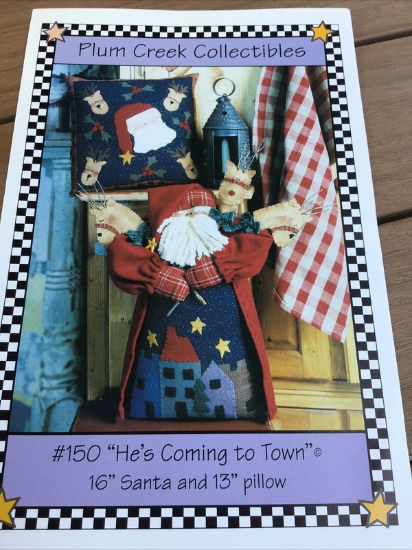 Plum Creek Collectibles #150- He Is Coming To Town Christmas Decor