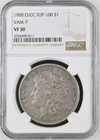 1900-O/CC VAM 7 NGC VF30 Morgan Silver Dollar $1 - Top 100 VAM RARE!