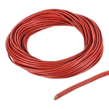 2mm Red Leather Cord, 20m(22 Yards) Leather Twine Leather Strings