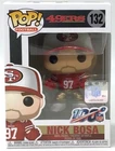Funko POP! NFL San Francisco 49ers Nick Bosa #132  with POP Protector