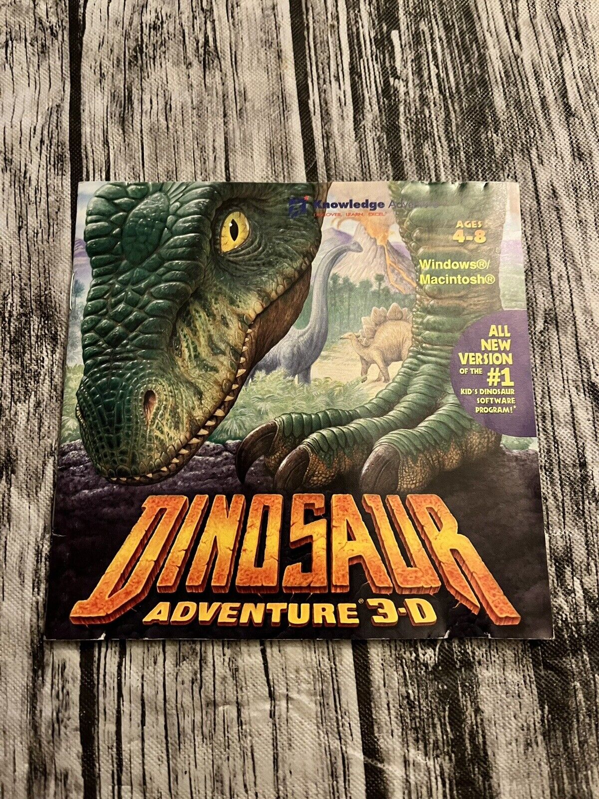 Was 3D Dinosaur Adventure anyone else's gateway to dinosaur obsession in  the 90's? (Aside from JP of course) : r/Dinosaurs