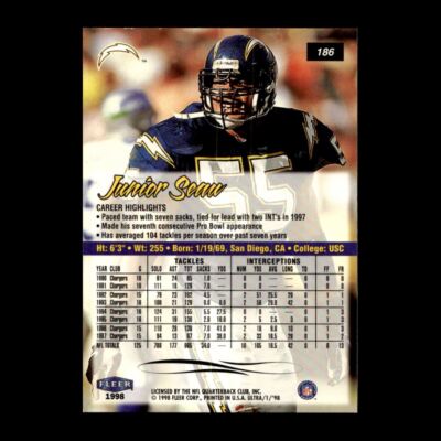 Frank Sanders 1998 Fleer Arizona Cardinals #186 R329T 38 | eBay