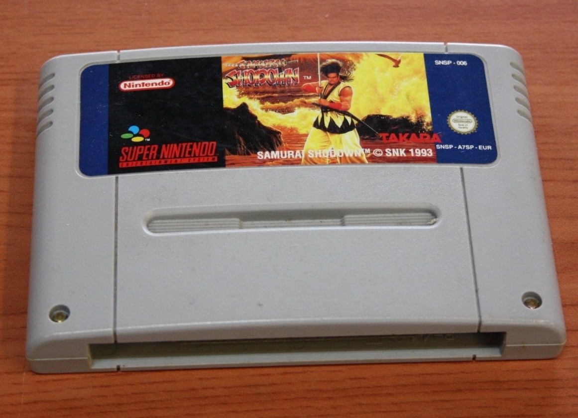 JEU super nintendo Samurai Shodown  eur  SNES