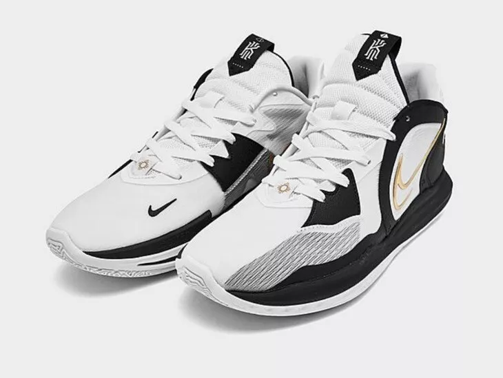 White and best sale black kyrie 5