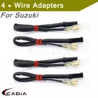 Turn Signal Light Plug Adapter Connector Wire For SUZUKI GSXR 600 750 GSX-R1000