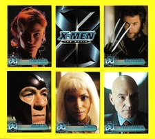 2000 Topps X-Men The Movie Trading Cards Base Cards #s 1-72 You Pick