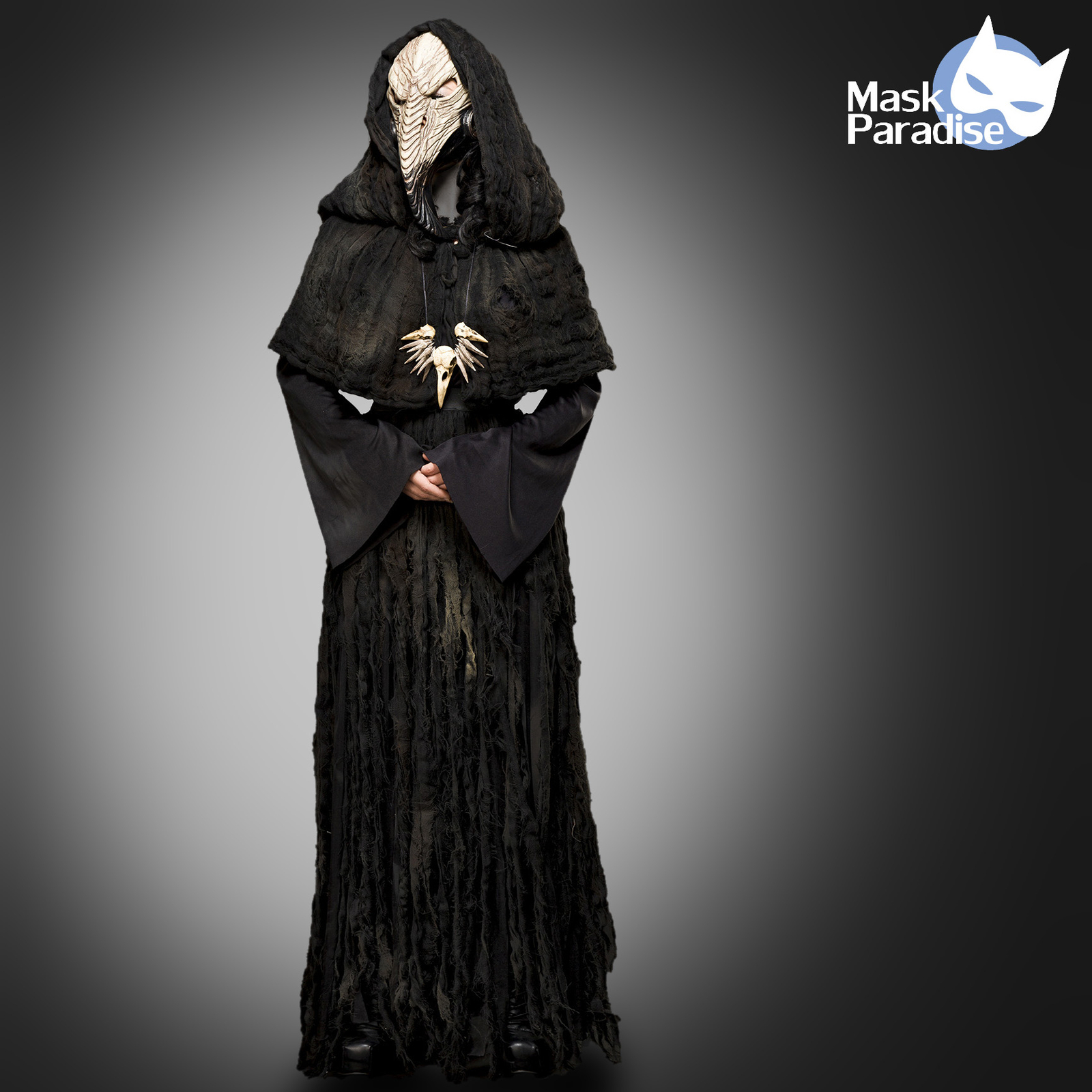 Disfraz de Mujer Carnaval Médico Doctor Medieval Peste Brujo Disfraz 80