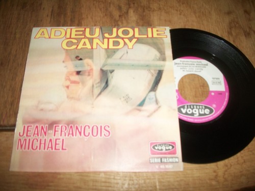 vinyle 45 tours, jean francois michael, adieu jolie candy | eBay