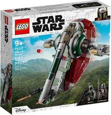 LEGO 75312 STAR WARS - Boba Fett’s Starship - ( NEW UNOPENED SEALED BOX )
