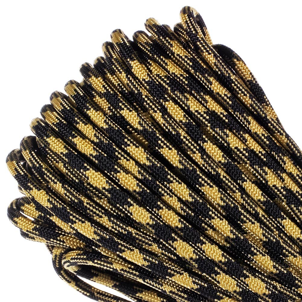 BORED? PARACORD 550 Type III - 100 Feet Olive Drab & Moss Camo Utility Cord