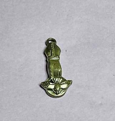 Vintage Creed Sterling Silver Hand Of God Holy Spirit Dove Charm Retired 1.5g