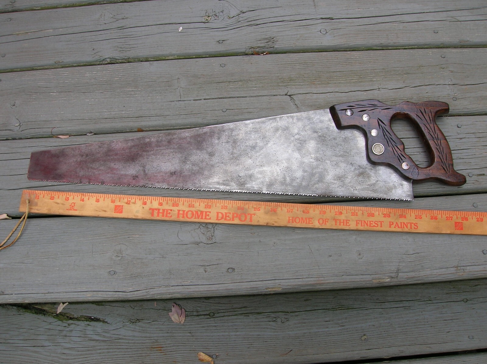 Vintage Disston D23 8 PPI Handsaw eBay
