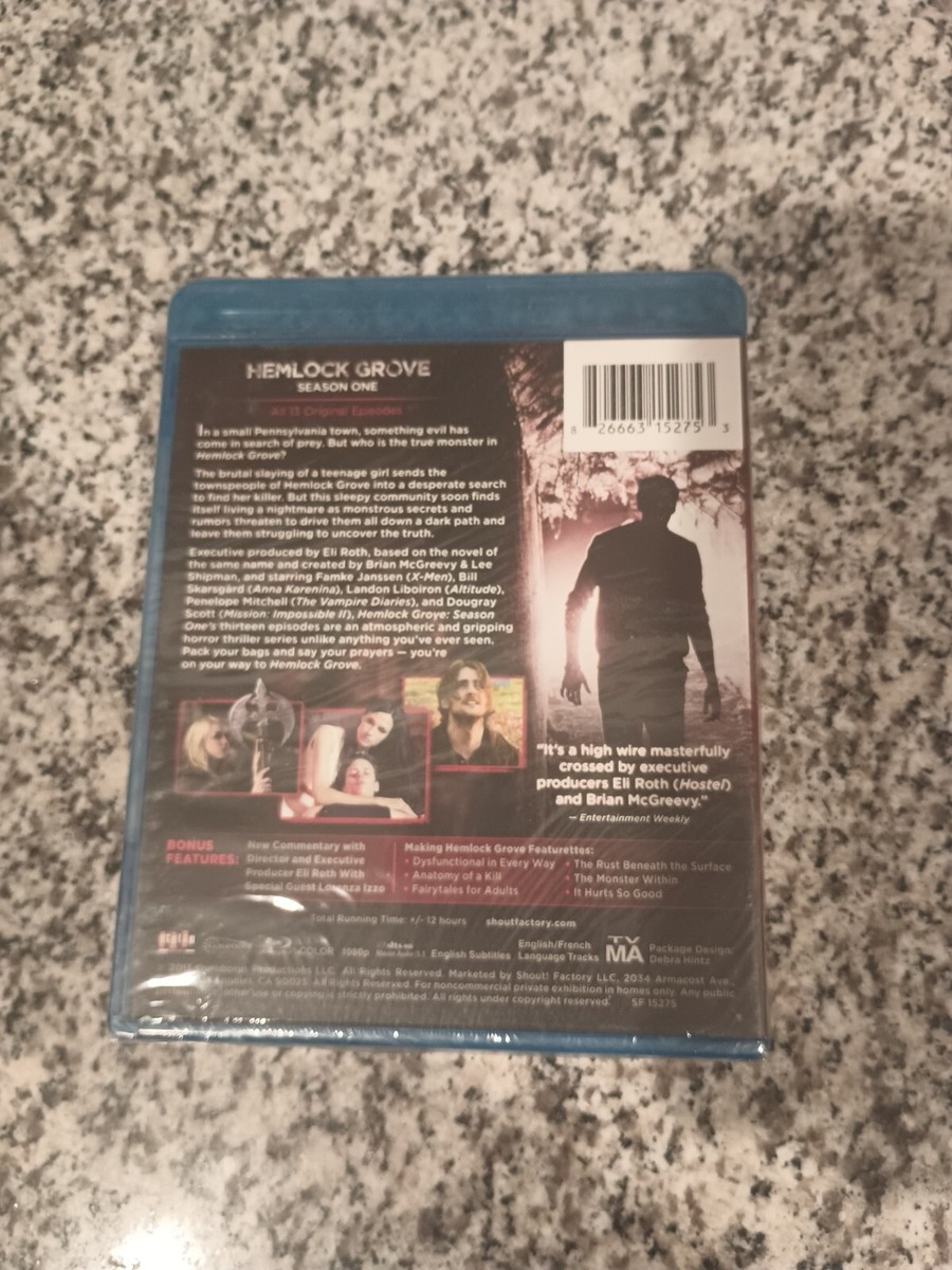 Hemlock Grove: the Complete First Season (Blu-ray, 2013) for sale