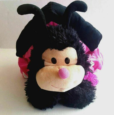 Happy Napper Home Sweet Home Lady Bug Reversible Plush Pillow Stuffed Animal Toy | eBay