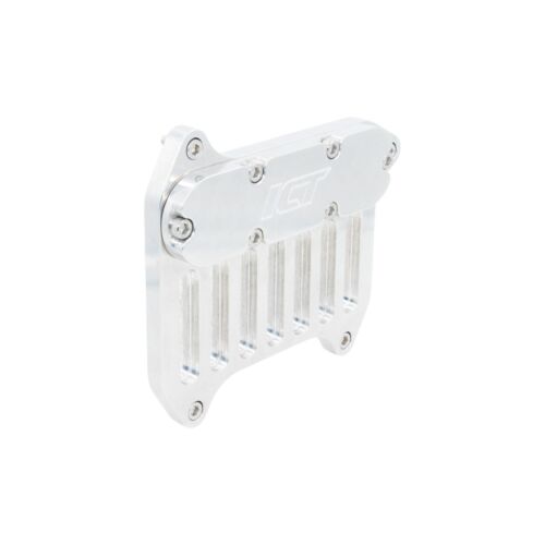 2016+ Camaro LT1 LT4 Oil Cooler Block Off Plate ICT Billet BLP-LT1-01 Blockoff - Picture 2 of 9