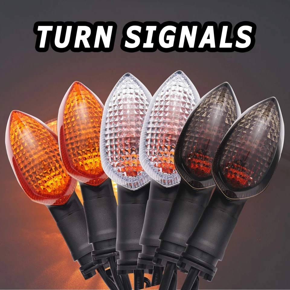 Luces intermitentes para Yamaha WR250R 2008-2020 y YZF R3 2015-23 y YZF R7 1999-23 Foto 2 de 4