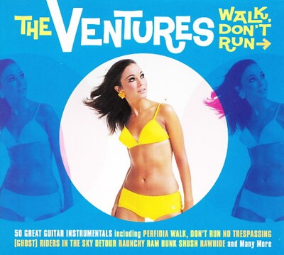 The Ventures-Walk Don't Run DIGIPACK DOUBLE CD POSTED 48 HOURS TRACKED