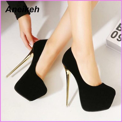 Zapatos De Mujer Tacones Altos De Moda Bombas Elegantes Zapato De Fiesta  Vestir | eBay