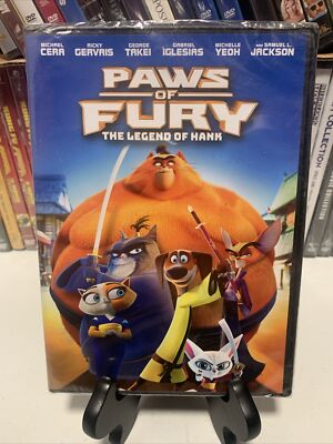 Paws of Fury: The Legend of Hank (DVD, 2022) - NEW  Buy 3 Get 1 Free 