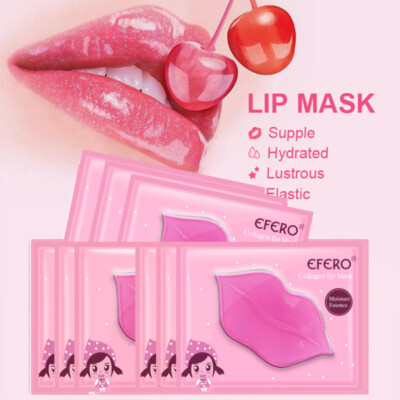 Efero Hydrating & Collagen Lip Mask - Remove Lines & Blemishes - Moisturize