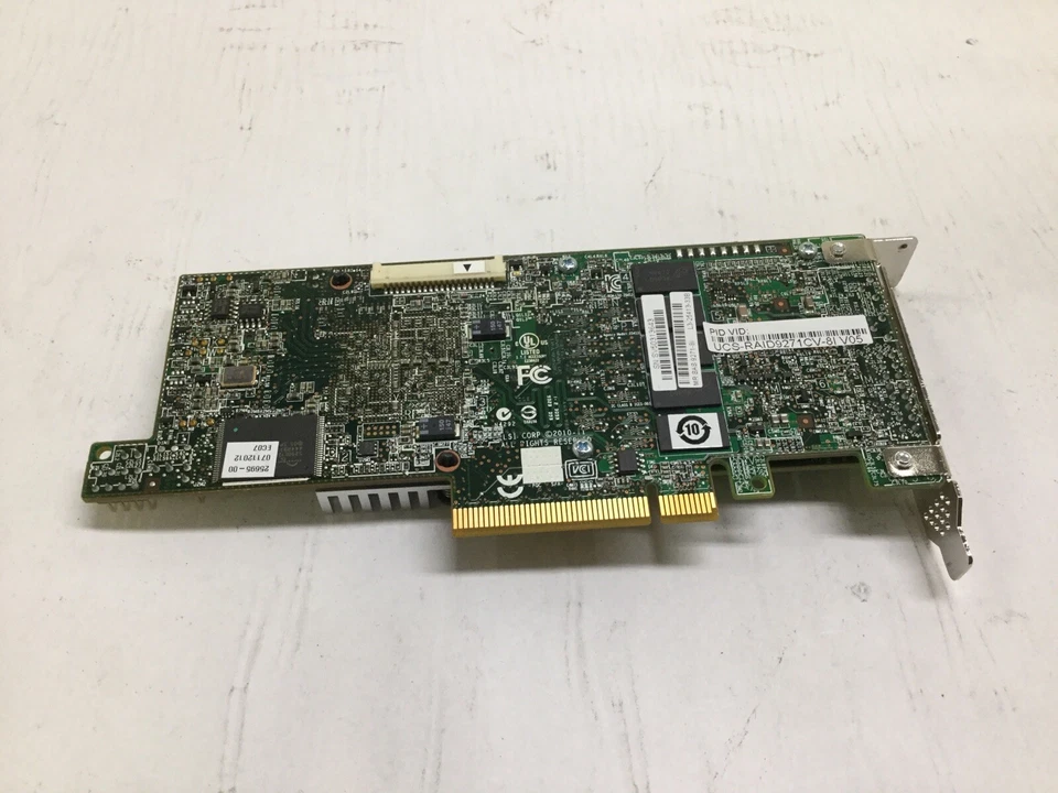 Cisco UCS-RAID9271CV-8I MegaRAID 6GB/s SAS Raid Controller Card PCIe SAS 9271-8i - Image 2 of 2