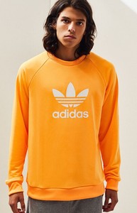 adidas trefoil orange