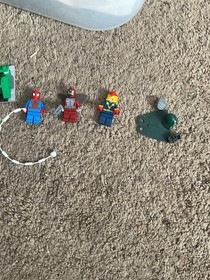 LEGO 76005 Daily Bugle Showdown 456pc INCOMPLETE Set with Nova and Beetle 2013