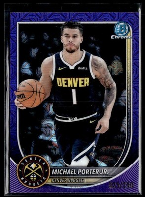 2025-26 Topps Bowman Chrome Purple Mojo #BCV-179 Michael Porter Jr. /250