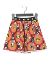 MARNI Circles  Flowers flared short girl's SKIRT Size 4 NEW