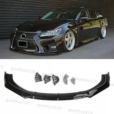 For Lexus Is250 Is350 Isf Gloss Black Front Bumper Lip Spoiler Splitter Body Kit For Lexus Is250 Is350 Isf Gloss Black Front Bumper Lip Spoiler Splitter Body Kit