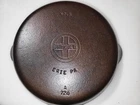 GRISWOLD No 5 Cast Iron Skillet Small Block Logo 724H Erie, PA Fully Restored